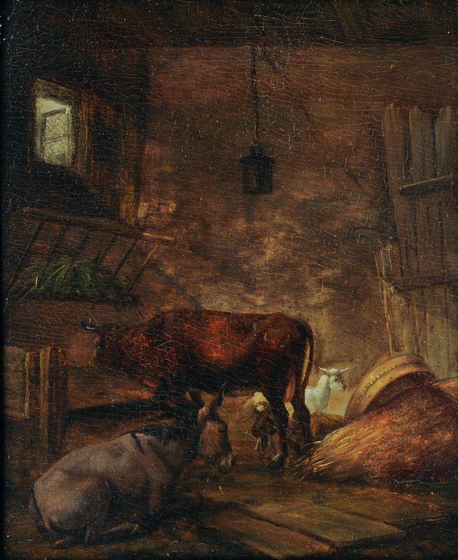 Jean-Louis Demarne, zugeschr. - Animals in the Barnstable Animals in the Barnstable
