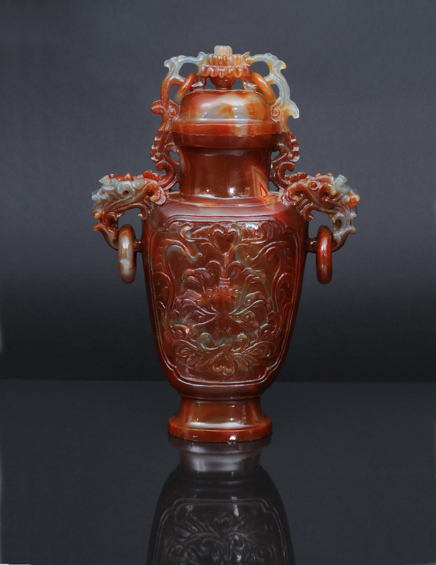 Achat-Vase "HU" - Bild 2