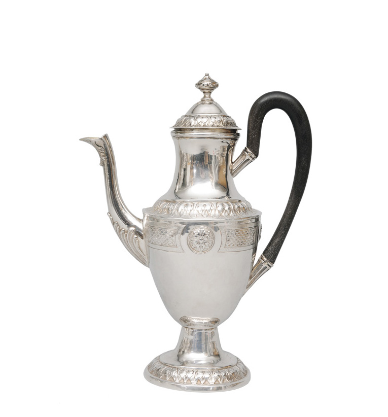 A fine Louis-Seize coffeepot