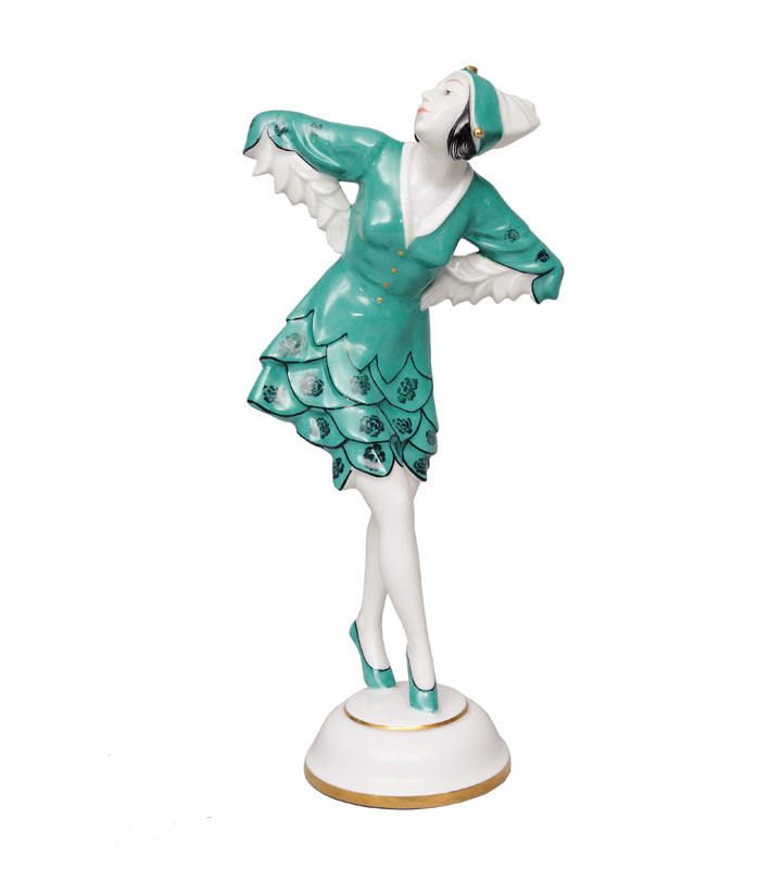 An Art-Déco-figure "Dancer"