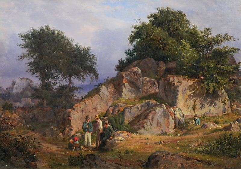 Landscape near Blekingen, Evening