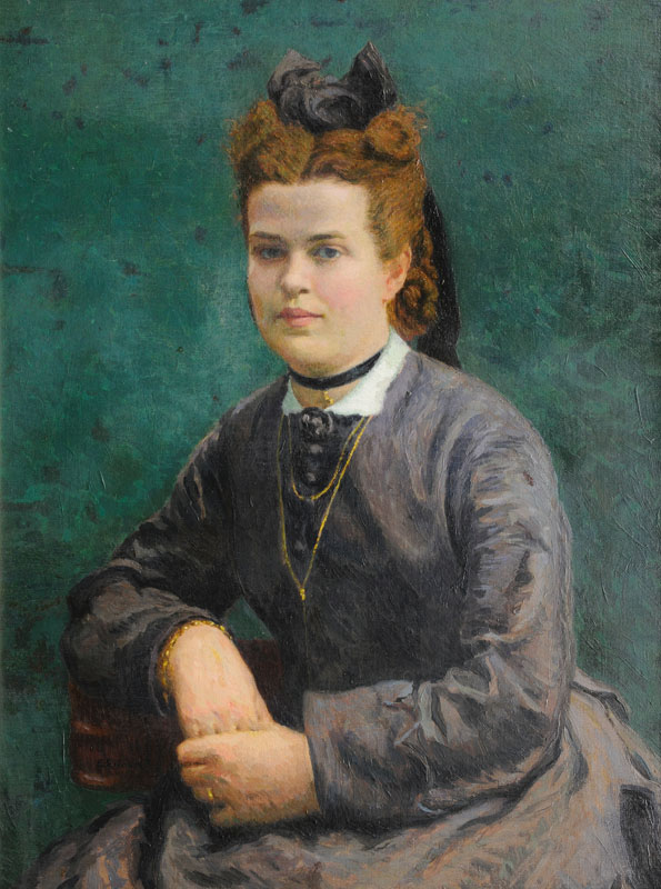 Ernst Eitner - Portrait of a Girl Portrait of a Girl