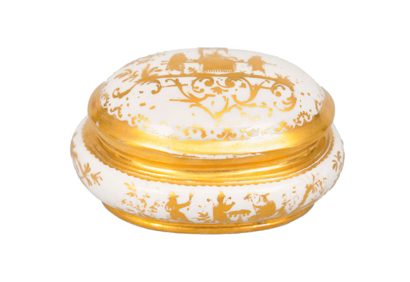 A fine 'Goldchinesen' sugar box - image 2