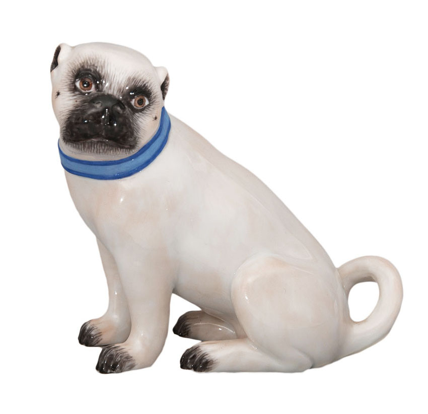 An animal figure 'Pug dog'