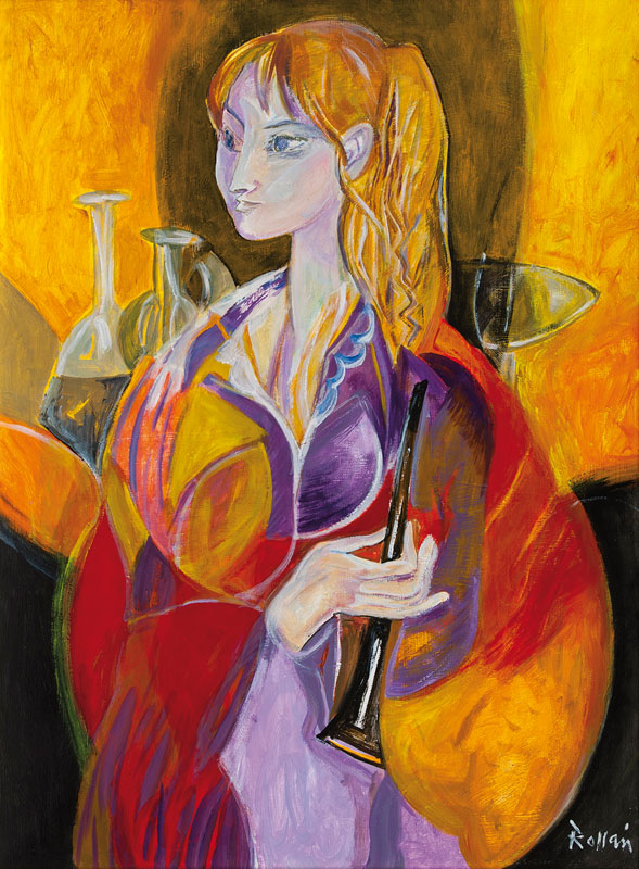 Girl with Flute