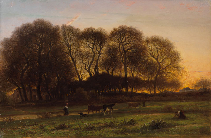 Evening in Barbizon