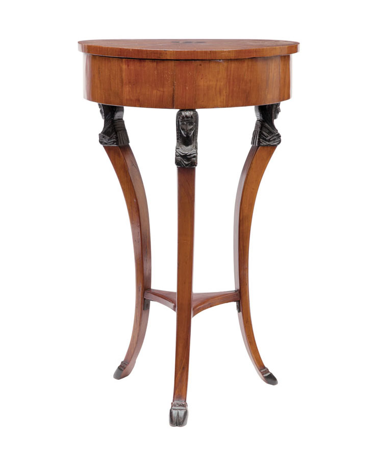 A Biedermeier side table