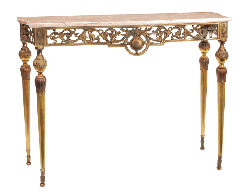 A console table in Louis Seize style