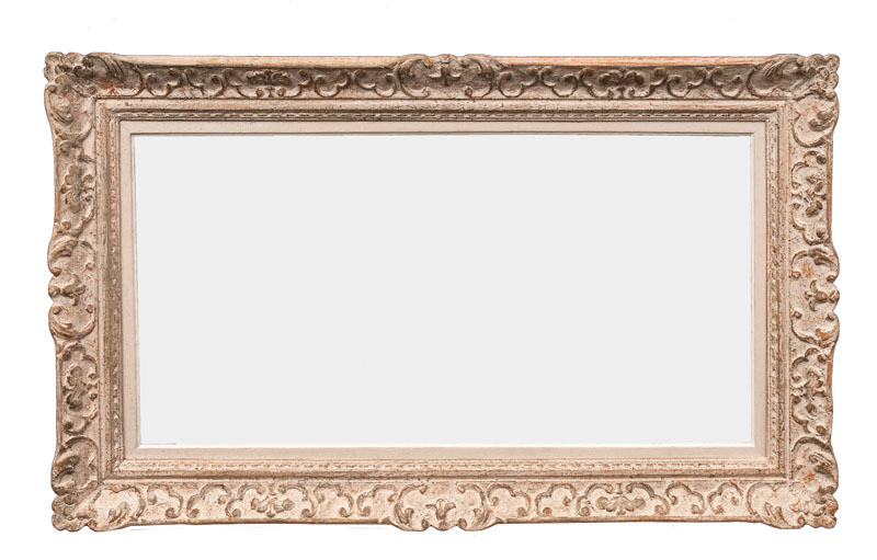 An Impressionist Frame with stylised floral elements