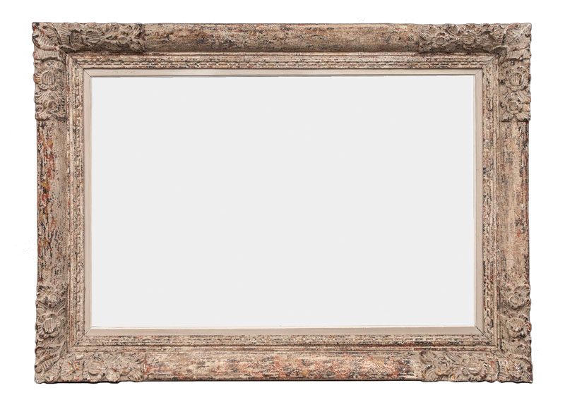 An Impressionist Frame with Floral Decoration