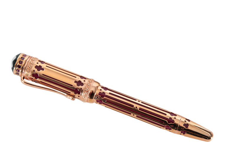 A Mont Blanc fountain pen 'Catherine II. the Great' of the edition'Patron of Art'