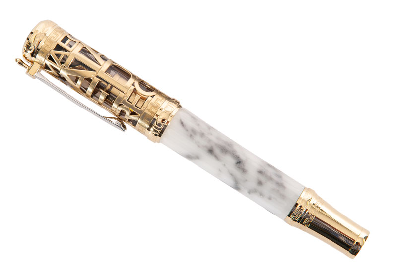 A Mont Blanc fountain pen 'Gaius Maecenas' of the edition 'Patron of Art'