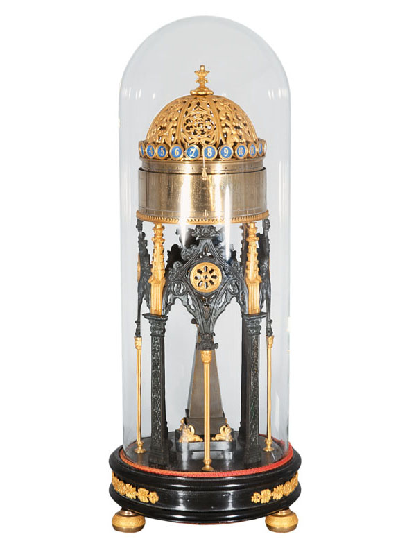 A noble tower clock of St. Petersburg provenience - so called Pendule à cercles tournants - image 3