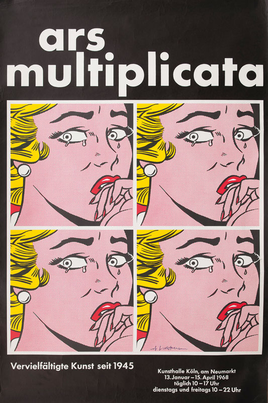 Roy Lichtenstein - Ars Multiplicata (Crying Girl) Ars Multiplicata (Crying Girl)
