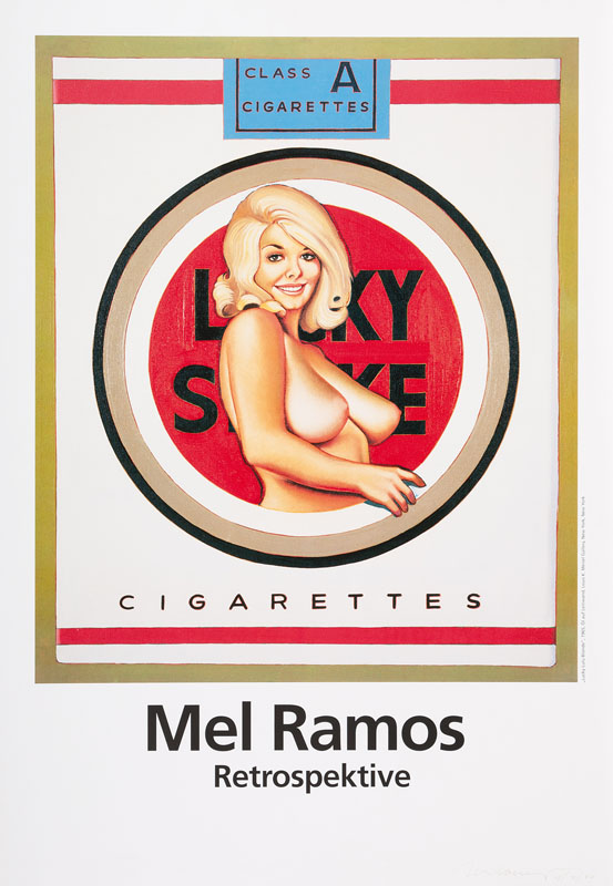Lucky Lulu Blonde - Mel Ramos Retrospektive
