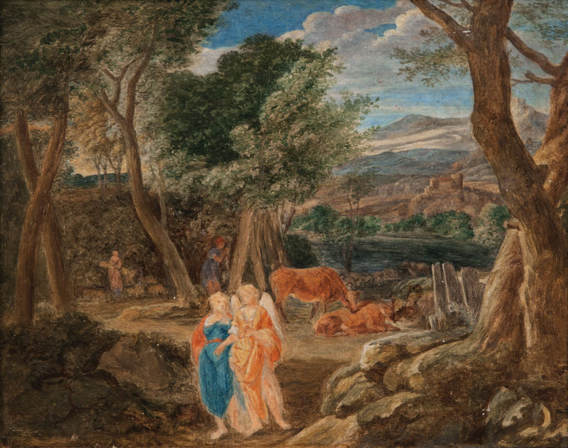 Heinrich Friedrich Füger, zugeschr. - Arcadian Scene Arcadian Scene