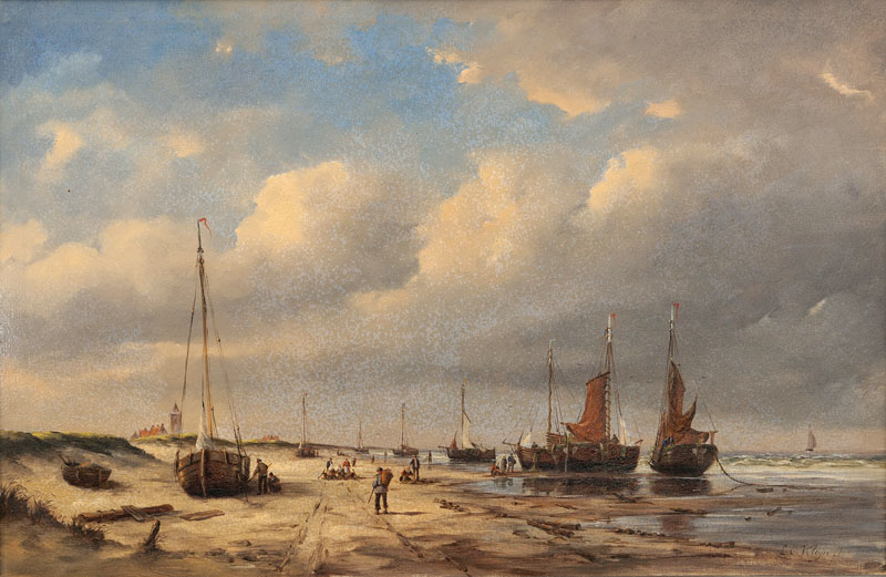 Fischerboote auf dem Strand