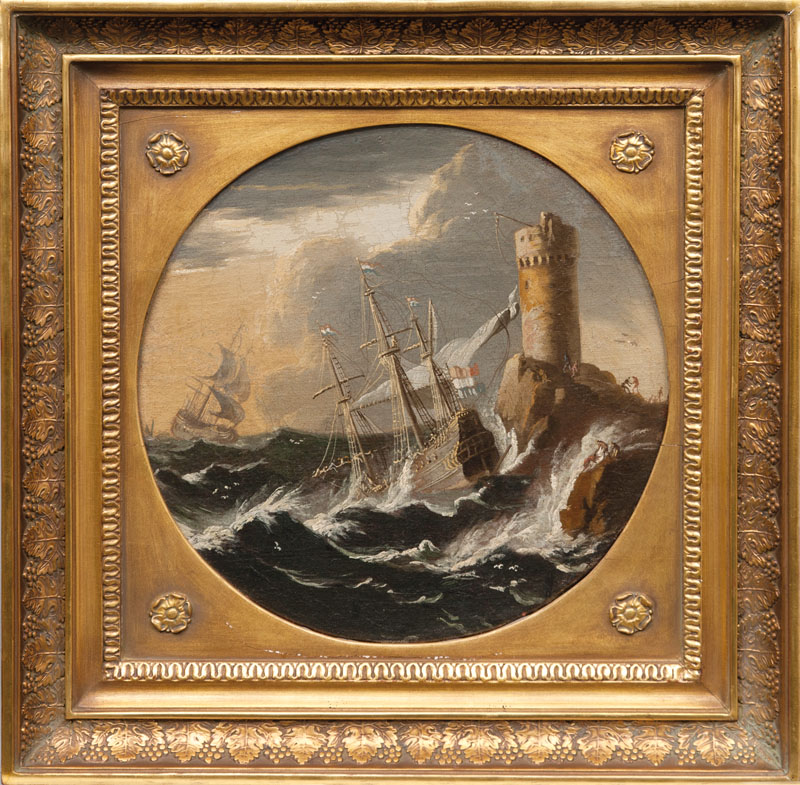 Dramatischer Schiffbruch