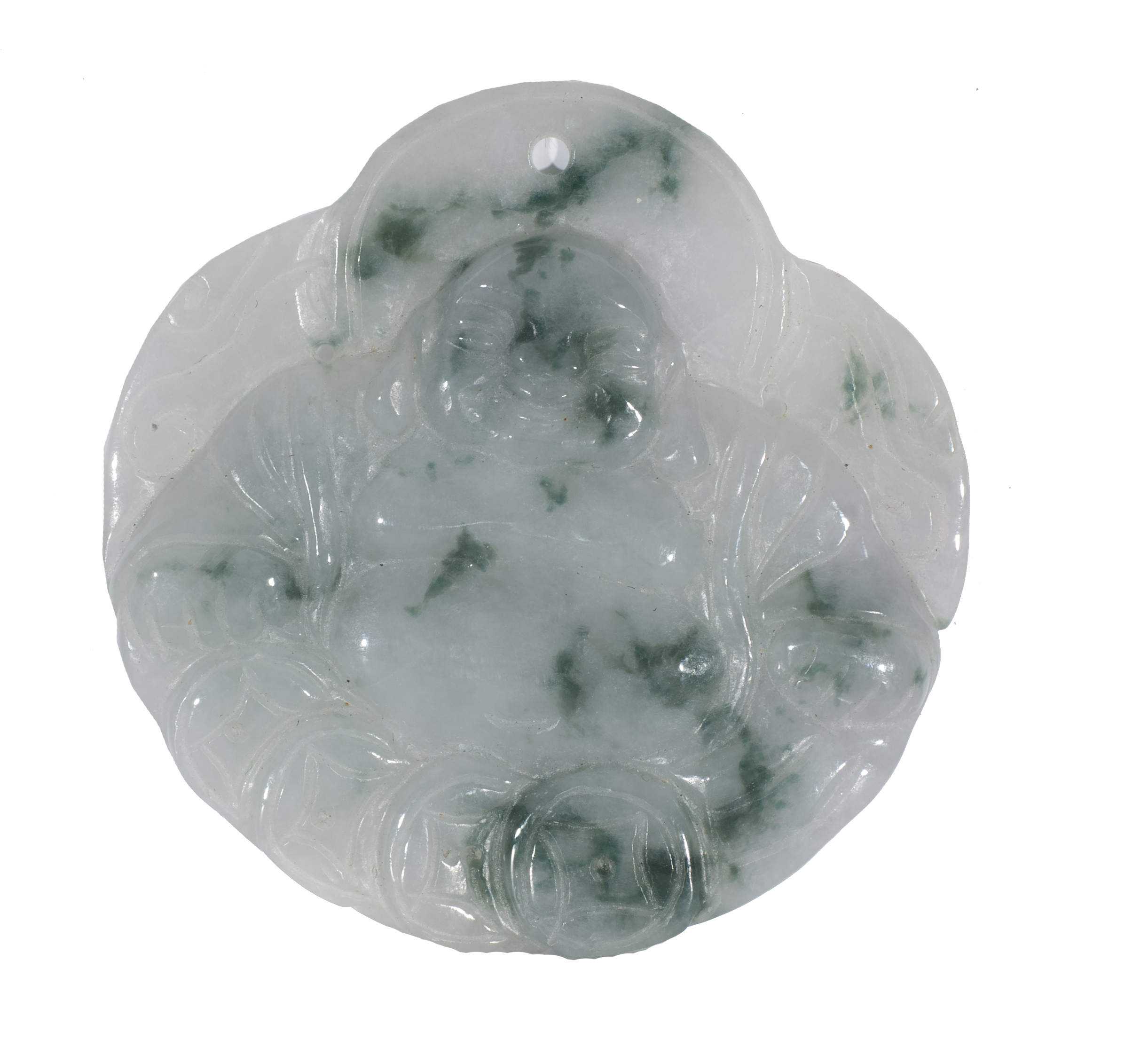 A set of 4 jade pendants - image 3