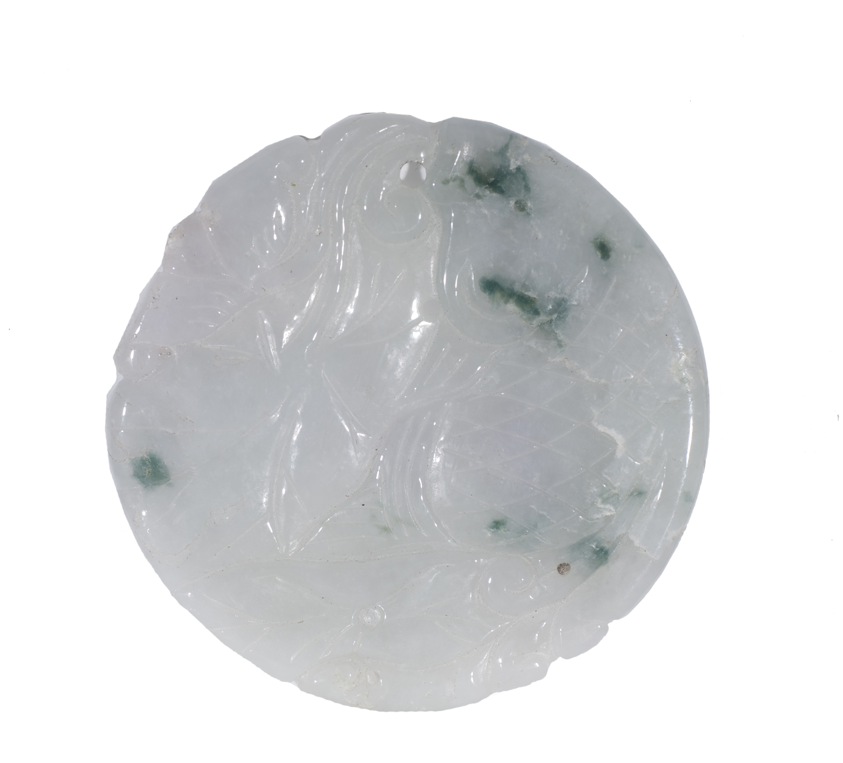 A set of 4 jade pendants - image 4