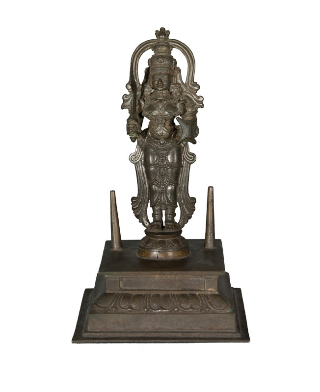Seltene Bronze-Figur 'Kali'