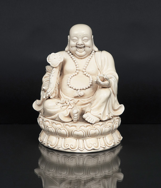 A rare Dehua figure 'Budai' 布袋