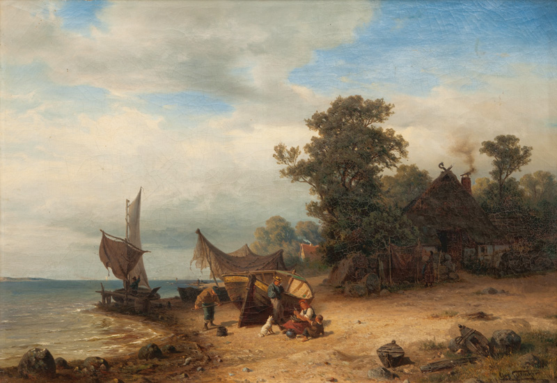 Village by the Baltic Sea