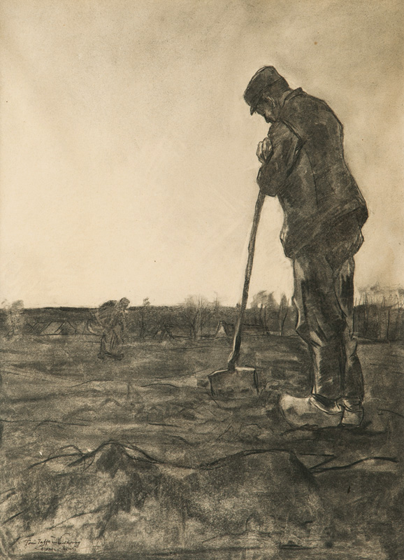 Workman with Shovel