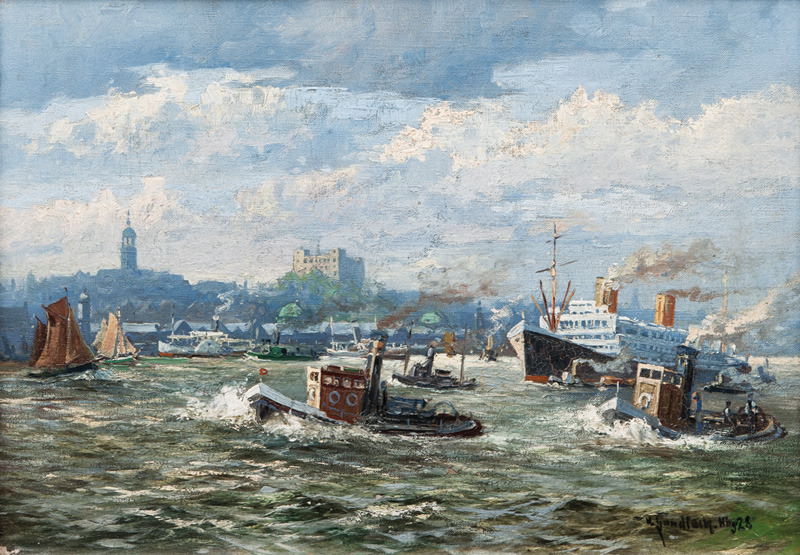 Henry Gundlach - Hamburger Hafen Hamburger Hafen