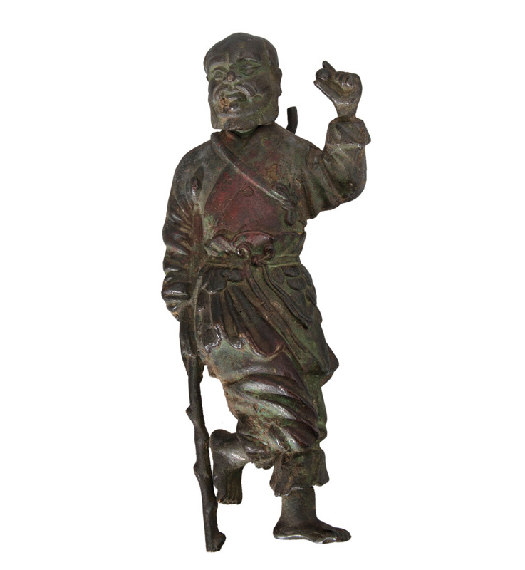 A bronze figure 'Li Tieguai' A bronze figure 'Li Tieguai'