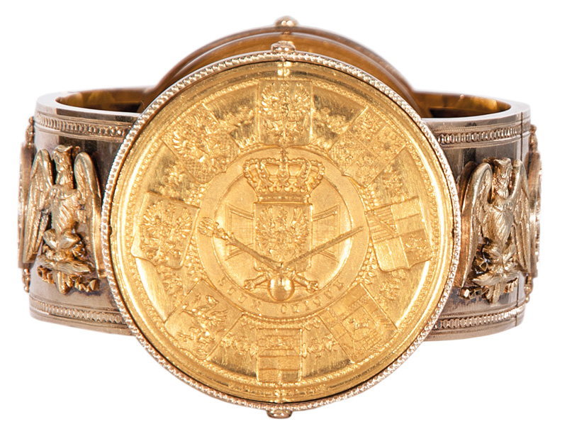 A historically significant golden bracelet owned by Emporer Wilhelm II. and Princess Hermine Reuß - image 3