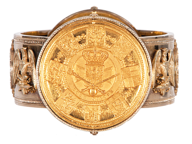 A historically significant golden bracelet owned by Emporer Wilhelm II. and Princess Hermine Reuß - image 4