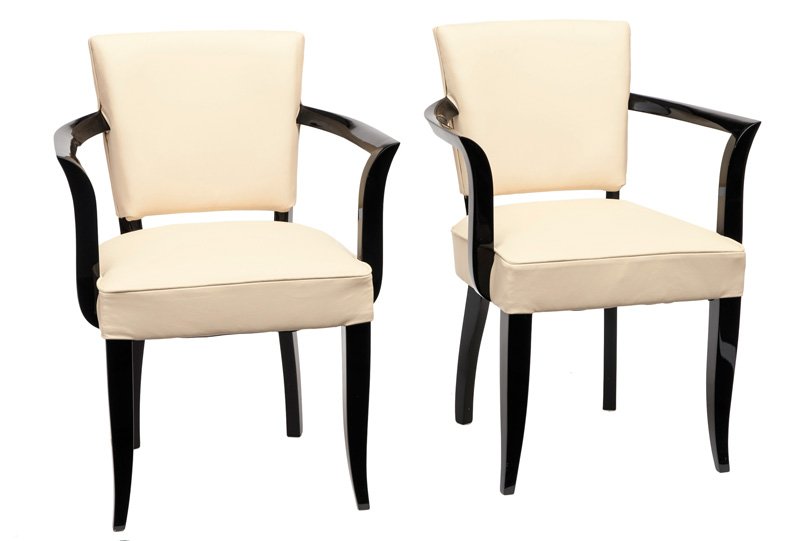 A pair of Art Deco armchairs