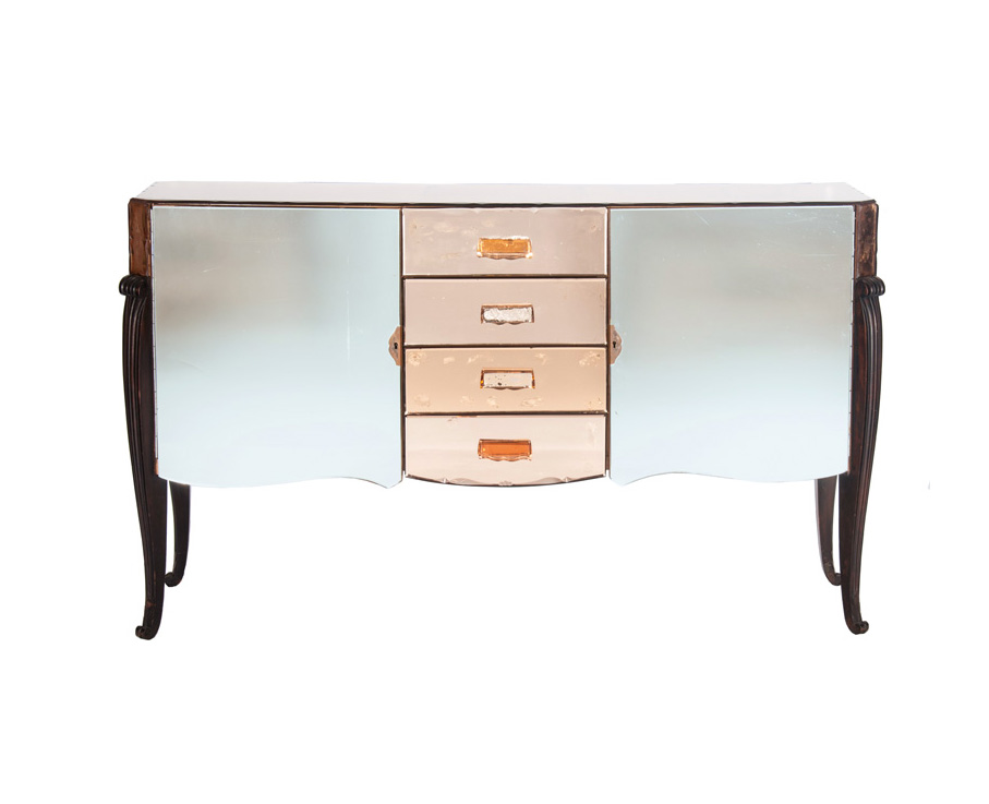 A splendid mirror sideboard