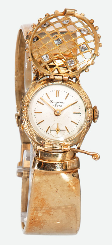 A ladie's watch by Dugena with diamonds - image 2
