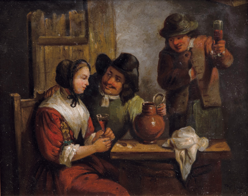 Pieter de Bloot - Tavern Interior Tavern Interior