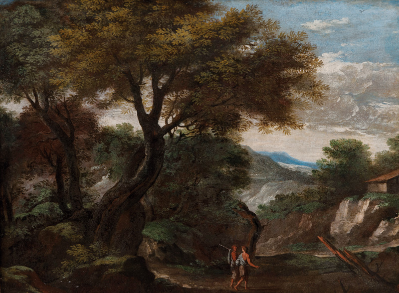 Southern Landscape with Figures