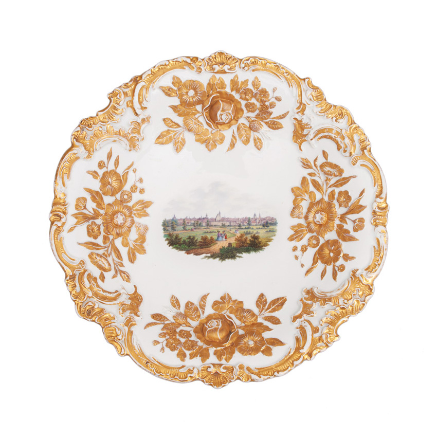 A topographical plate 'Leipzig'