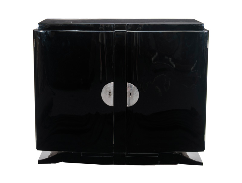 A small Art Deco drinks cabinet