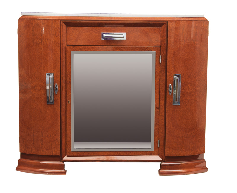 An Art Deco sideboard