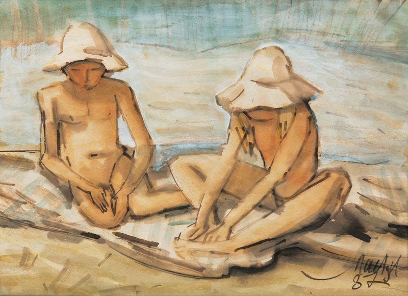 Children on the Beach