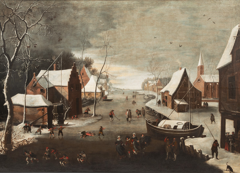 Große Winterlandschaft