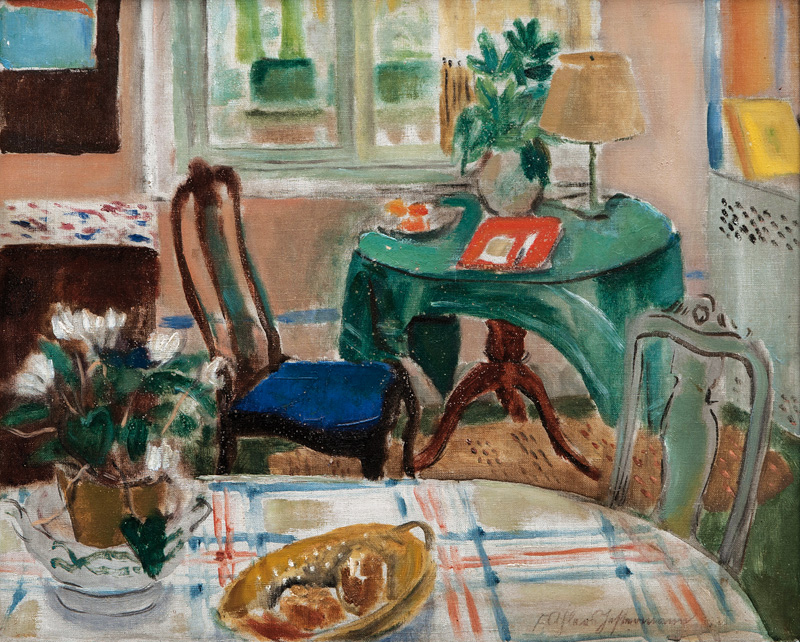 Friedrich Ahlers-Hestermann - Interieur Interieur