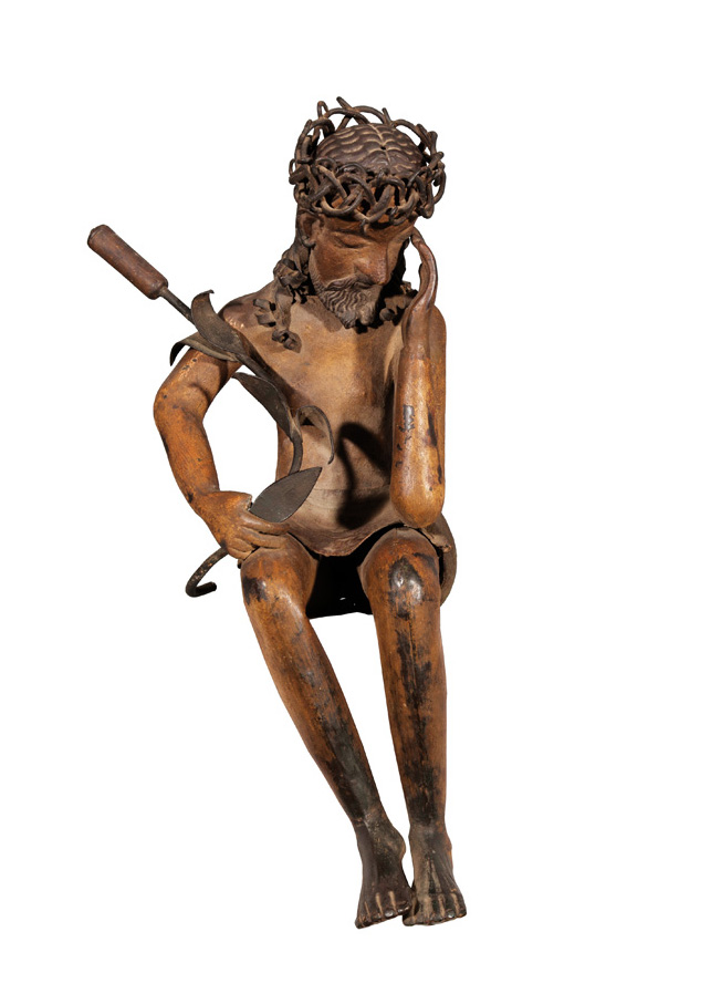An adoration figure 'Ecce Homo'