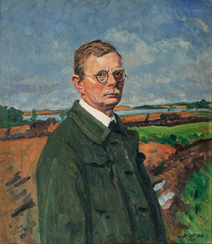 Self Portrait in a Landscape