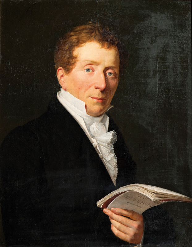 Jacques Noel Marie Frémy - Portrait eines Gelehrten Portrait eines Gelehrten