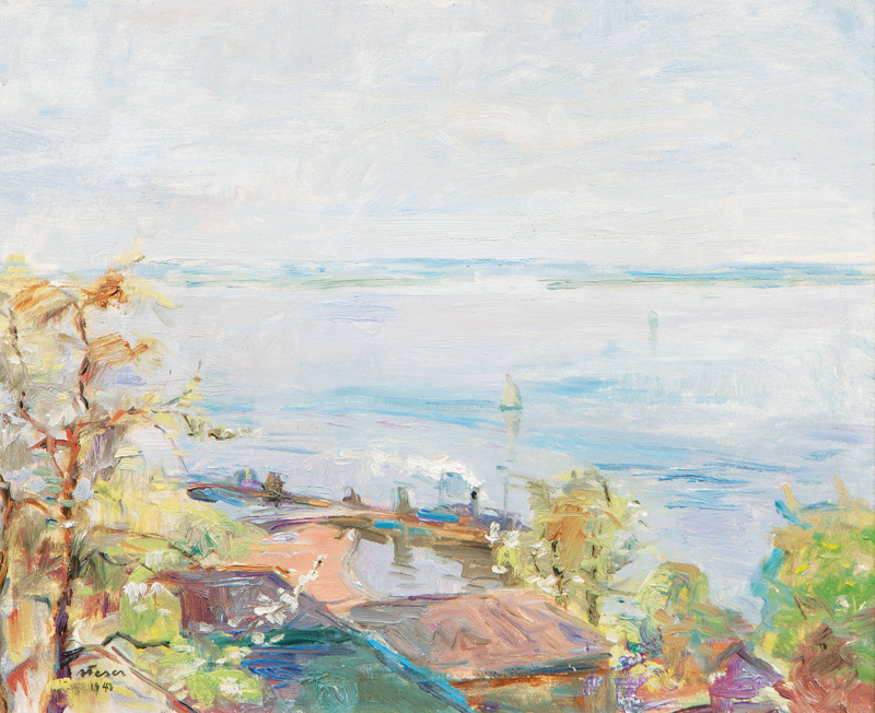 Spring in Blankenese on the Elbe