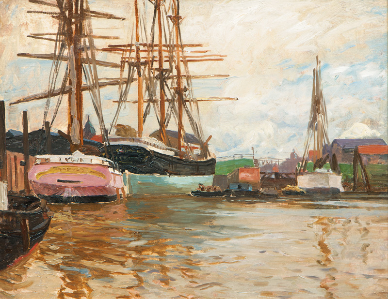 Tall Ships in the Port of Glücksburg