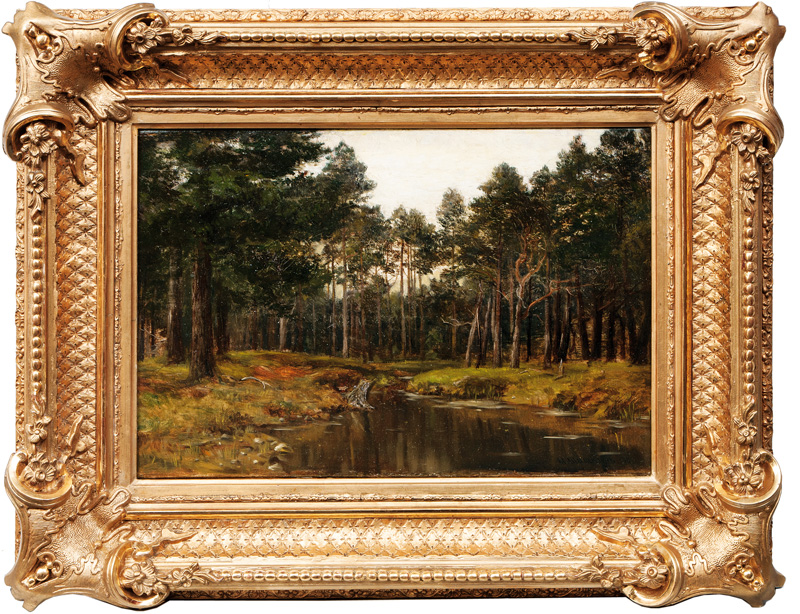 Pond in a Pine Wood - image 2