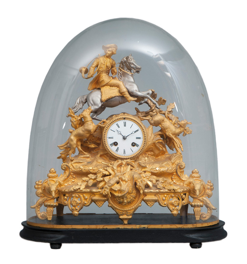 A Louis-Philippe pendulum 'Hunting scenes' - image 2